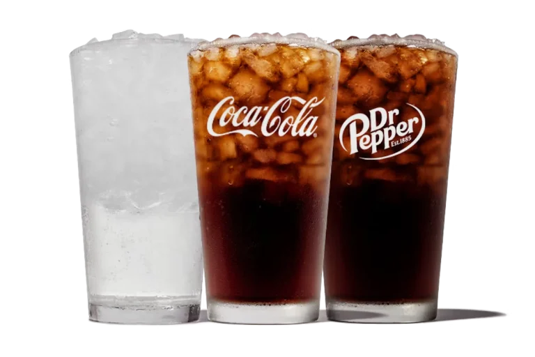 Zaxby's Drink, featuring a refreshing choice of soft drinks, iced tea, or lemonade served ice-cold.