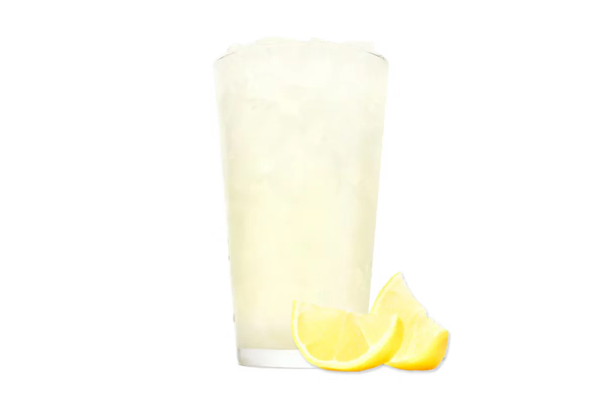 Zaxby's Handcrafted Lemonade, a refreshing, freshly made lemonade served ice-cold for a tangy and sweet experience.