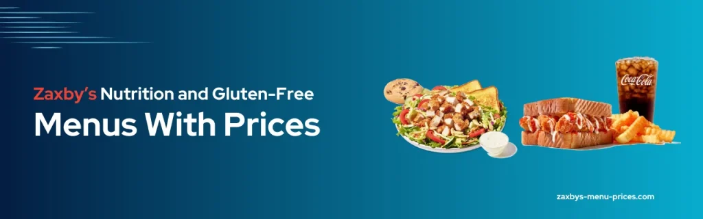Zaxby's Gluten Free Menu
